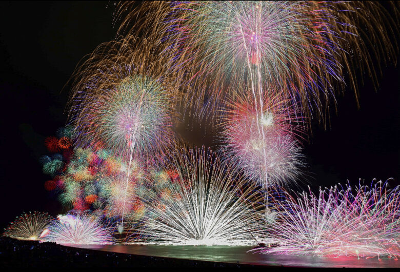 熊野大花火大会の様子