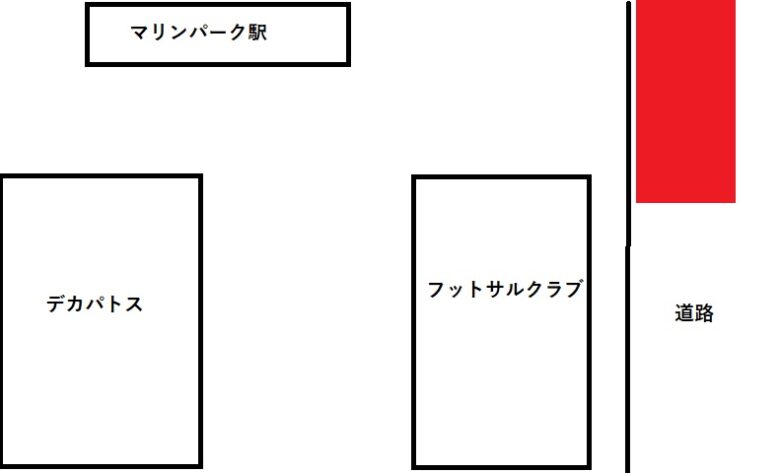 デカパトス一時停車